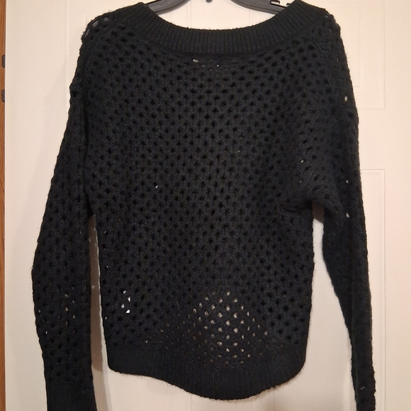 Women's Black Sweater - Picture 4 of 7